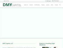 Tablet Screenshot of dmycapitol.com